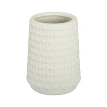 White Domani Ceramic Vase